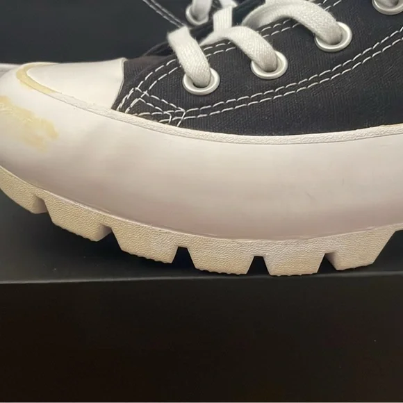 Converse Ctas Lugged Hi Black/White US 7 - Picture 7 of 8